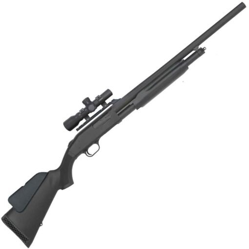 mossberg 500 fielddeer with dead ringer scope black 12ga 3in pump shotgun 28in 1542457 1